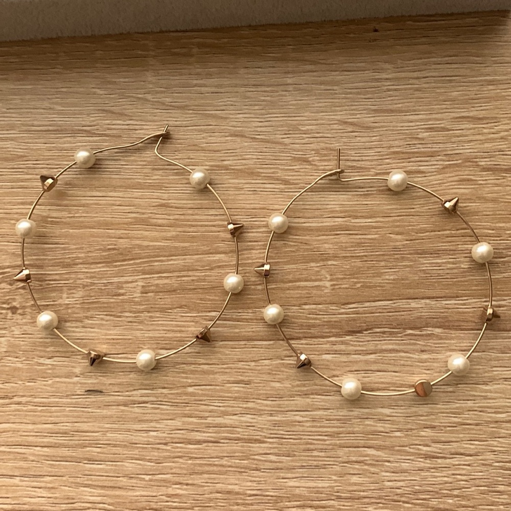 Stella and dot hoops large
